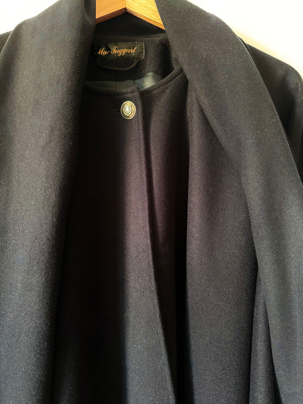 Thumbnail: MacTaggart Vintage Cashmere and Wool Scarf Cape