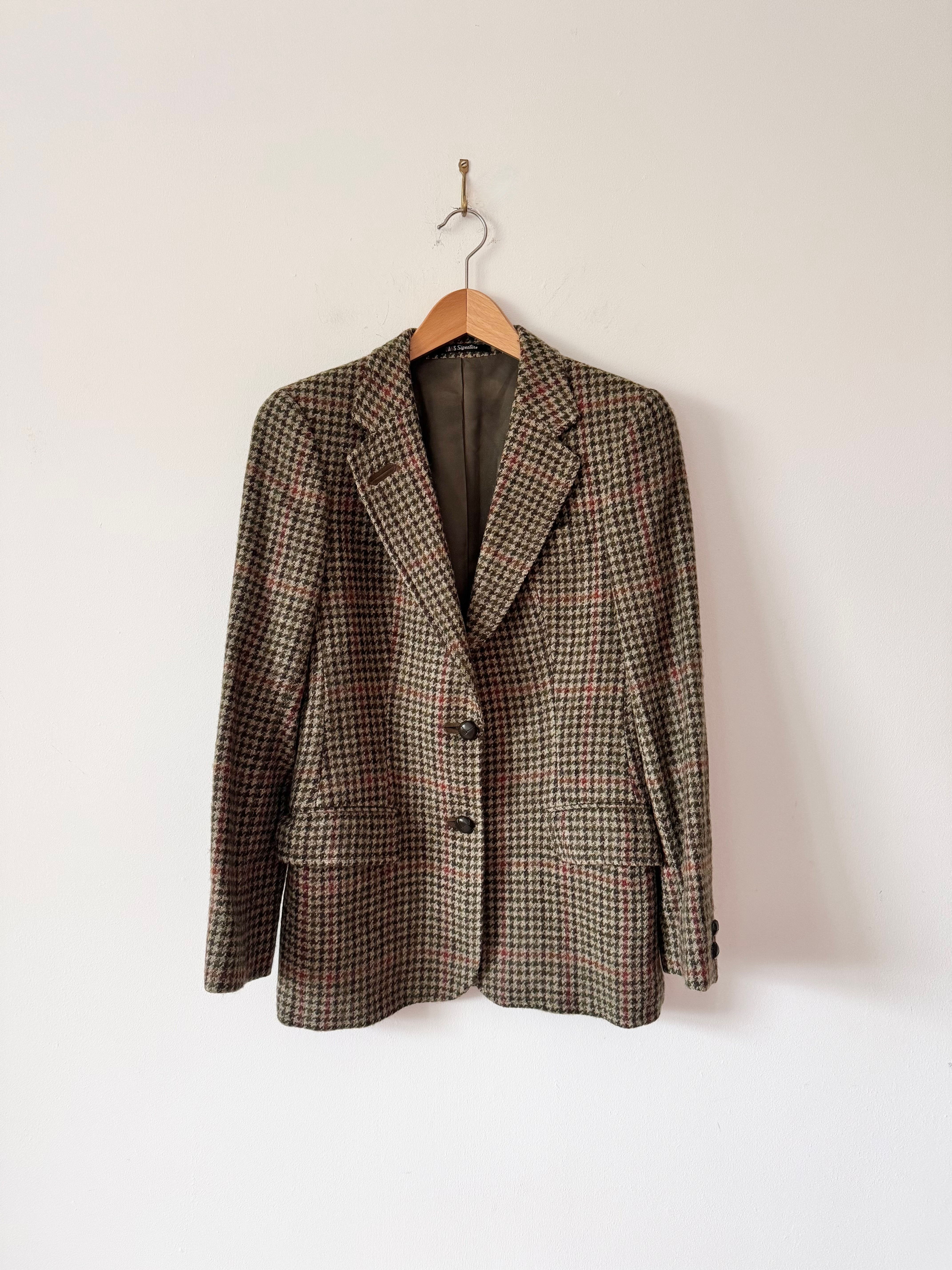 DAKS Vintage Tweed Blazer