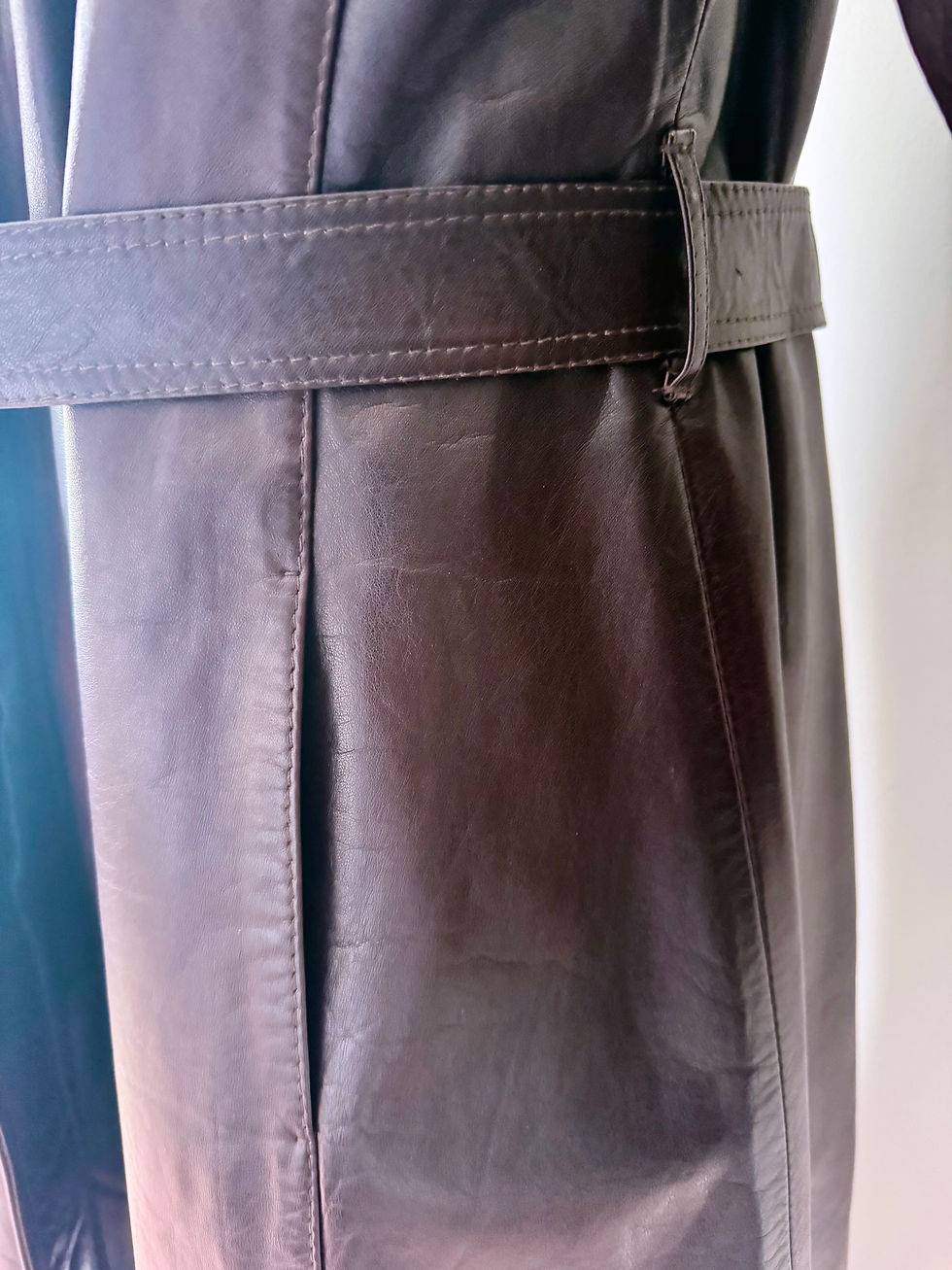 Thumbnail: Aquascutum Vintage Leather Coat