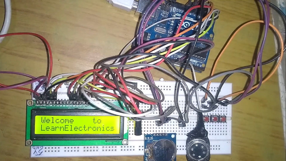 Arduino alarm clock