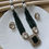 Thumbnail: Premium Quality Fusion Necklace Set F6 GREEN