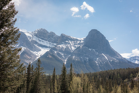 scenic shot of the rocky mountains