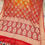 Thumbnail: Dual tone bandhani Georgette saree with mirror work