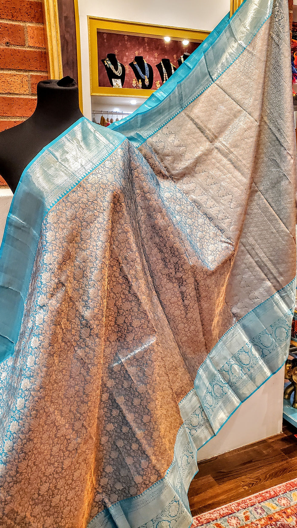 Thumbnail: Beautiful Kanjivaram silk saree