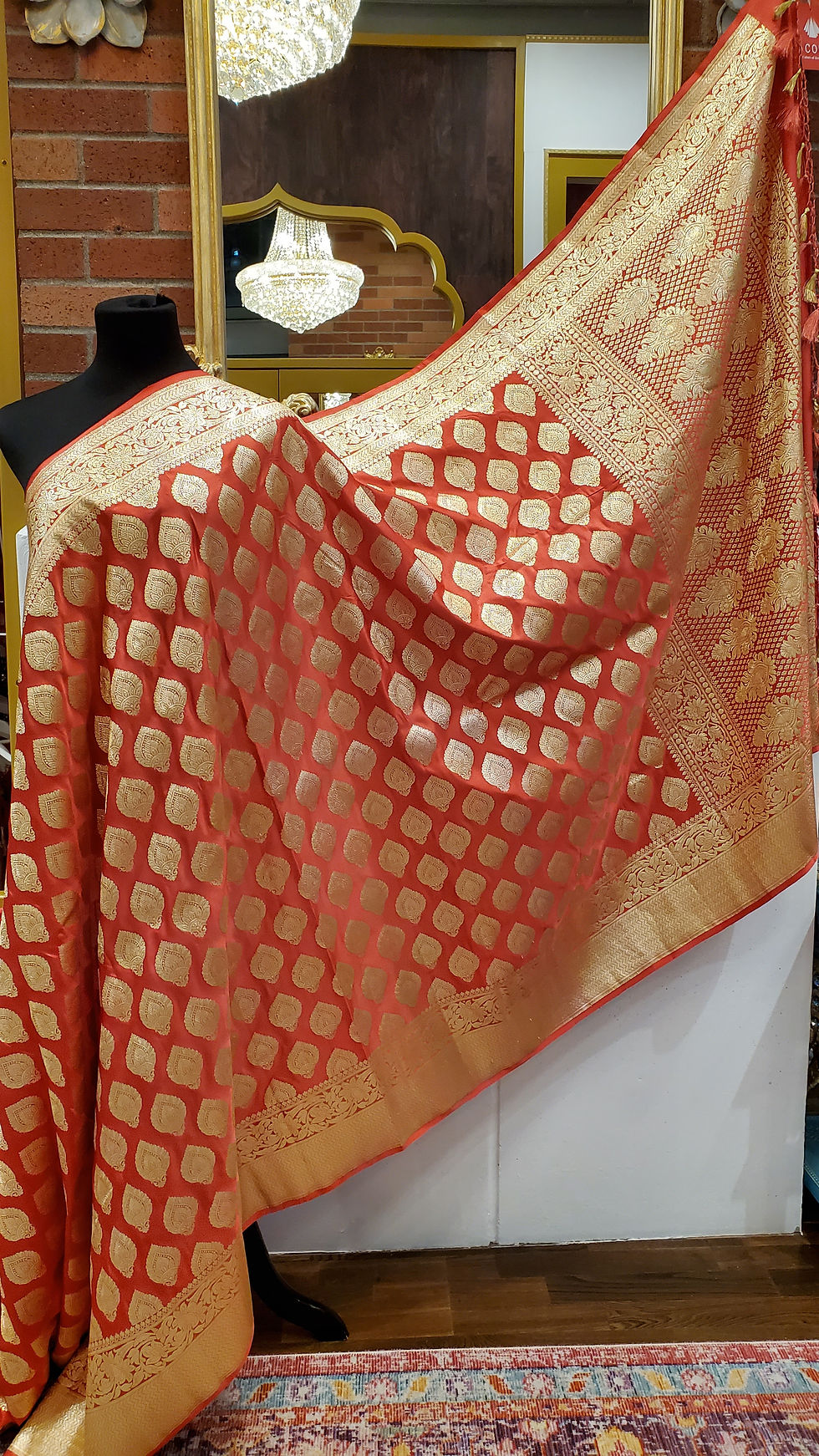 Thumbnail: Banarasi silk saree