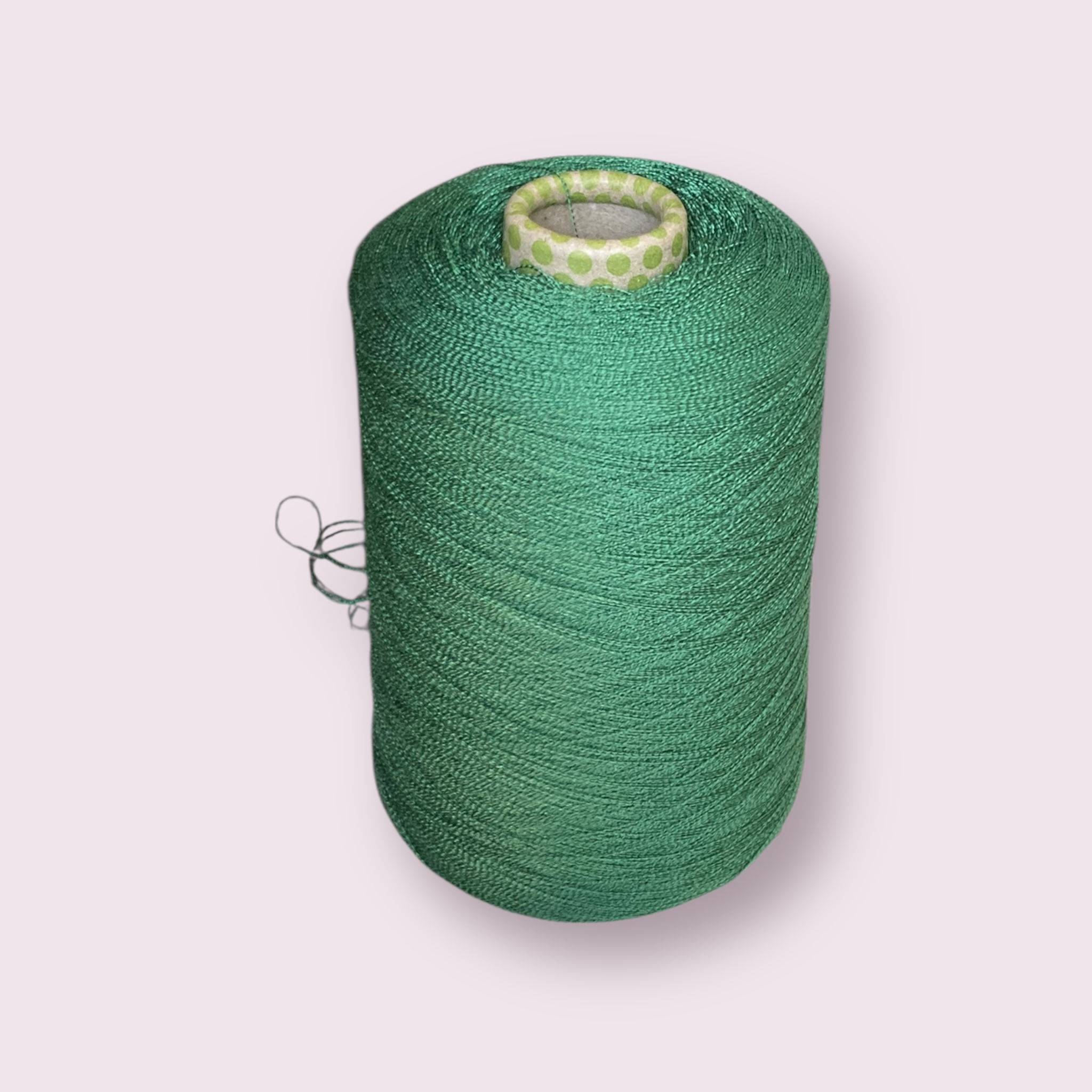 Metro 1ply yarn, Fine Crepe, 500g cone, Colour:Forest Green