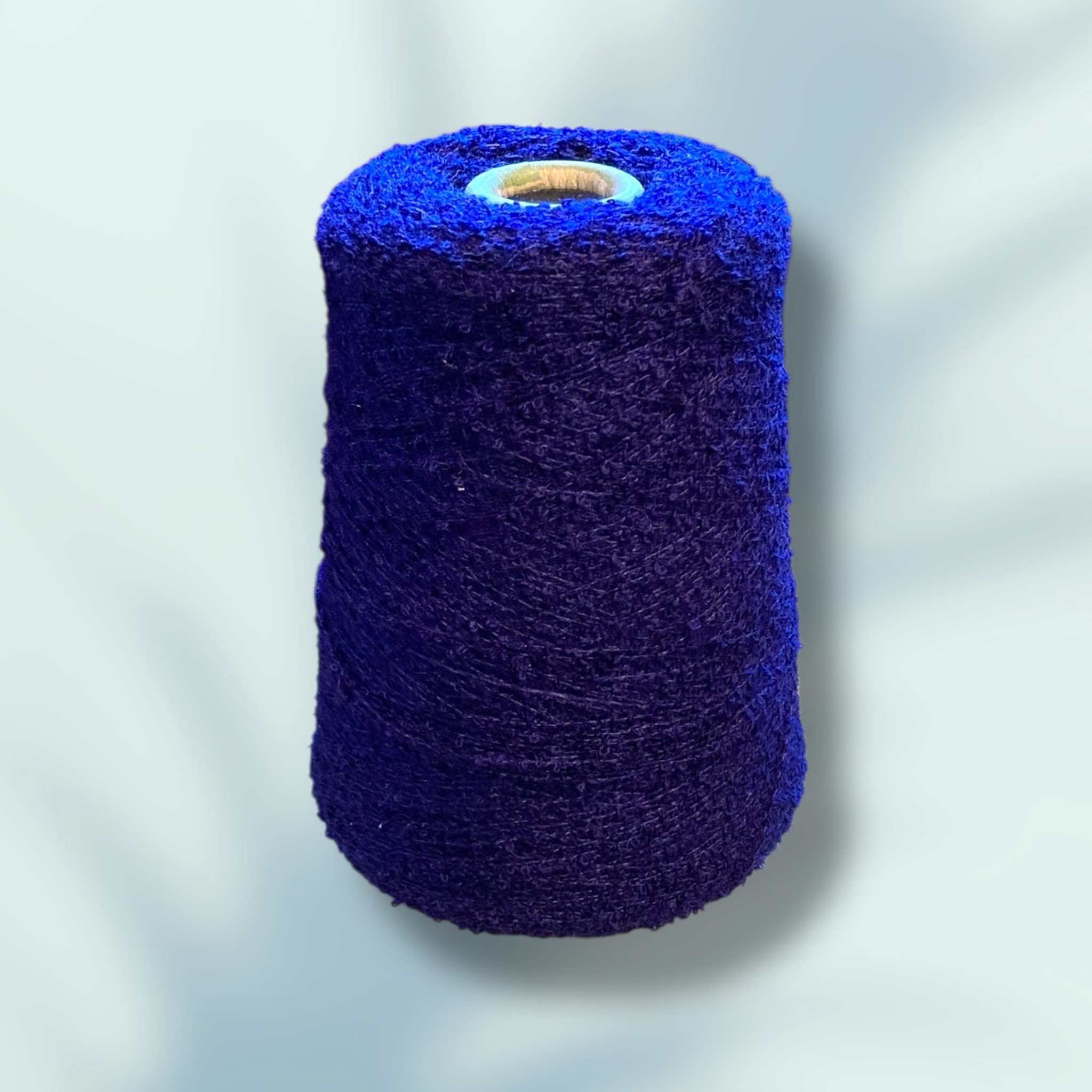 Metro Yarns, aprox.: 380g yarn cone, Colour:Dark Blue, Crepe Style