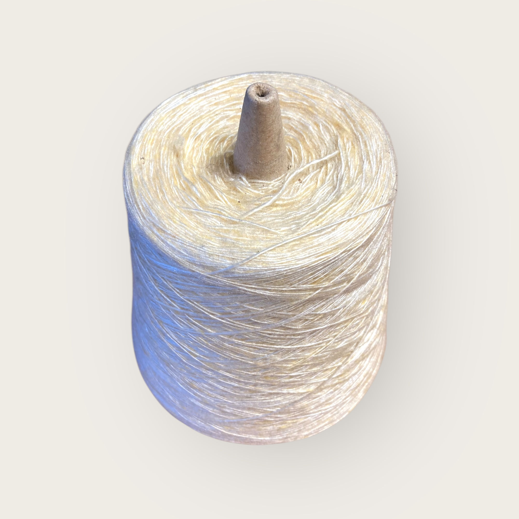 Metro Yarns, aprox.: 530g yarn cone, Colour: Light Yellow