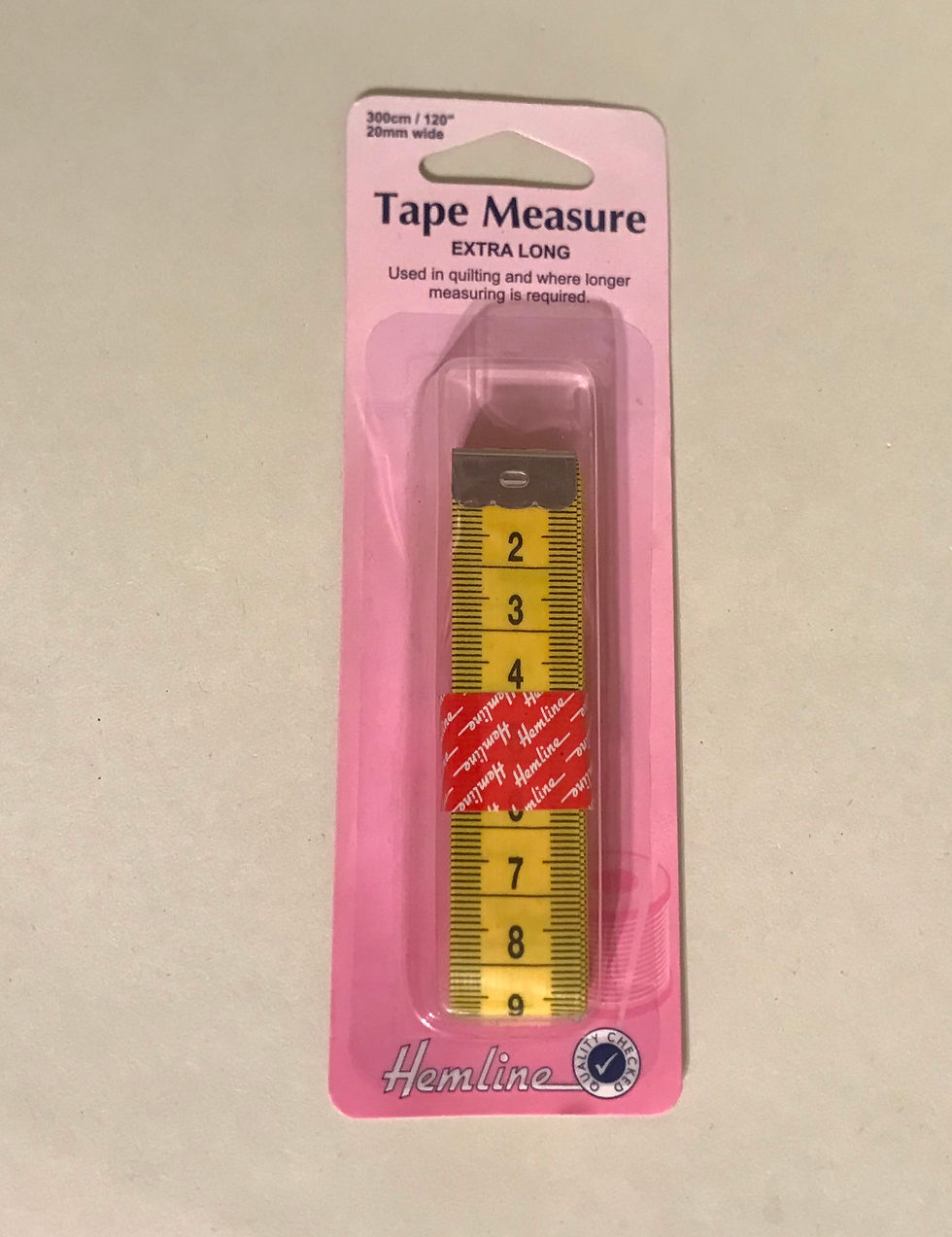 Measure tape, 3m long