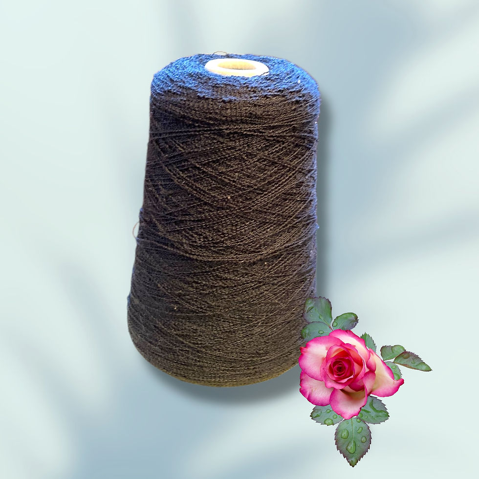 Metro Yarns, aprox.: 400g yarn cone, Colour:Black, Crepe Style