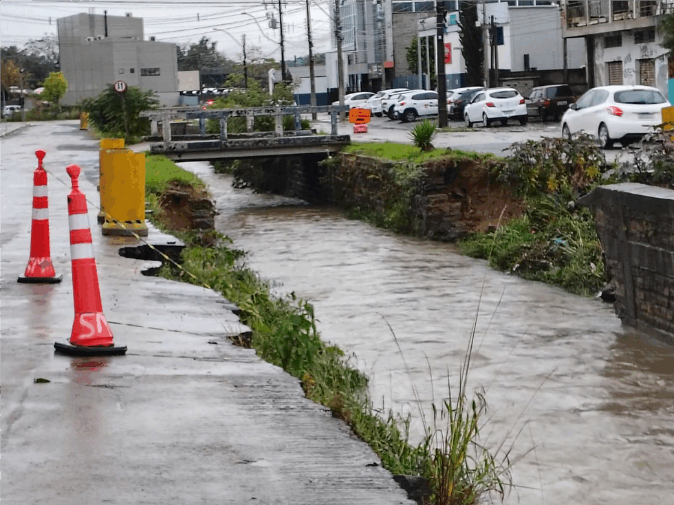 Prefeitura alerta população sobre obras no Arroio Passinhos