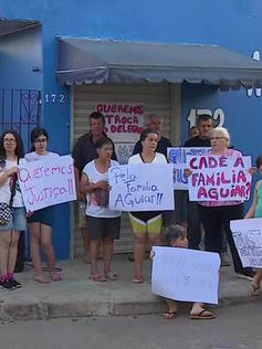 Manifestação em Cachoeirinha pede justiça e respostas sobre o desaparecimento da família Aguiar