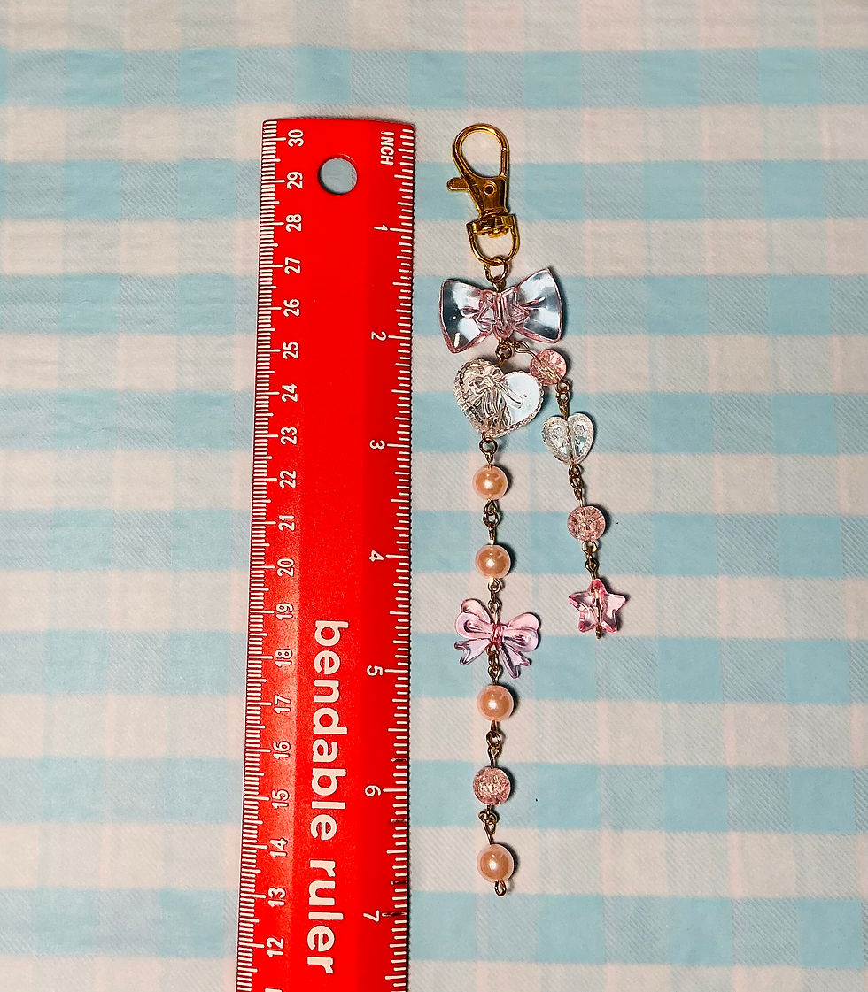 Thumbnail: Pink Fairy keychains