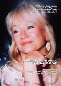 Neue Info: Die für den morgigen Dienstag anvisierte Beerdigung muss leider verschoben werden.