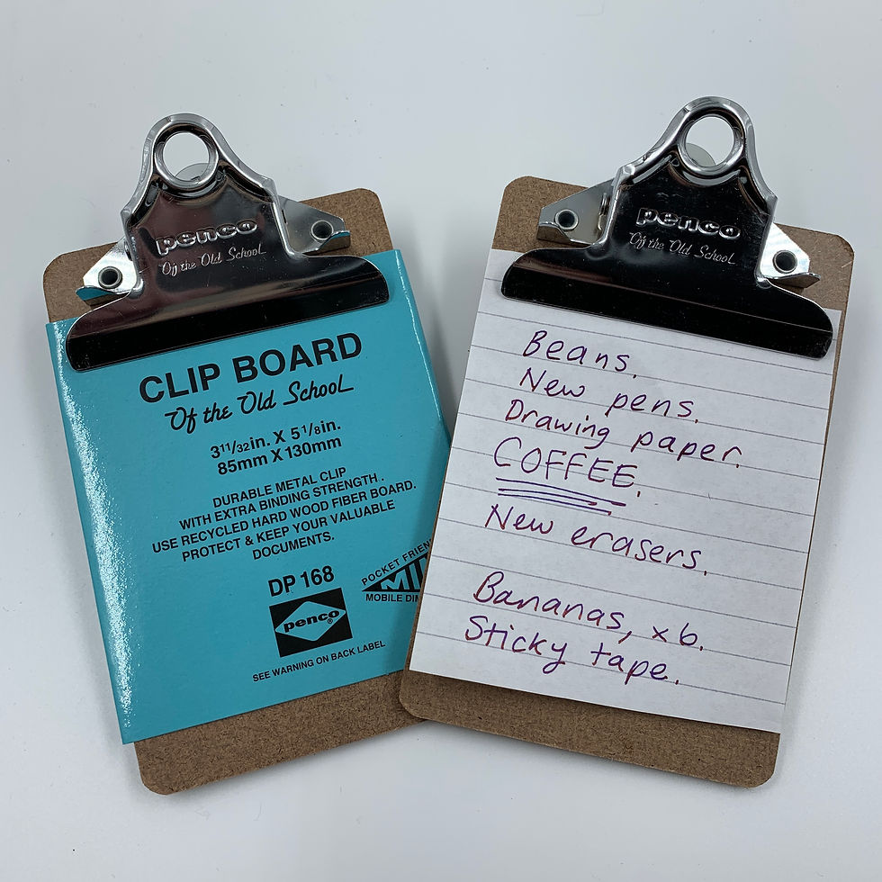 サムネイル： ペンコの小さな日本のクリップボード + 小さなオリジナルアート