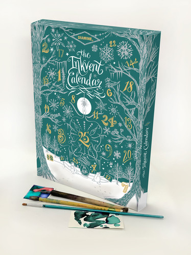 2025 Inkvent Calendar | 25 Christmas inks by Diamine and Inkymole