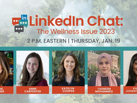 Katey and Tasneem join ASBMB 2023 LinkedIn Chat: The Wellness Issue.