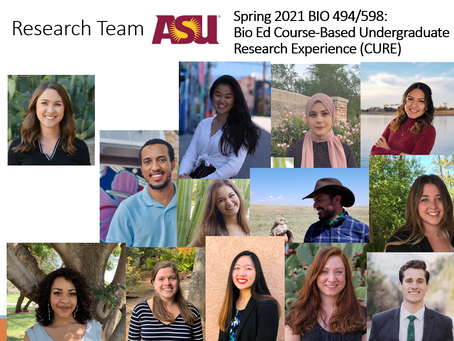 SOLS CURE presents research at ASU HHMI Inclusive Excellence Retreat