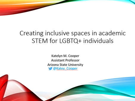 Katey gives a talk for nPride at Nanostring Technologies