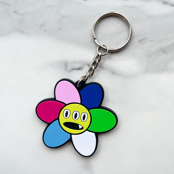 Thumbnail: Devy Mortals Monster Flower Keychain