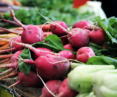 Fresh farmers market produce