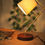 Thumbnail: The Woodworm lamp w/shade  Modern and steampunk style