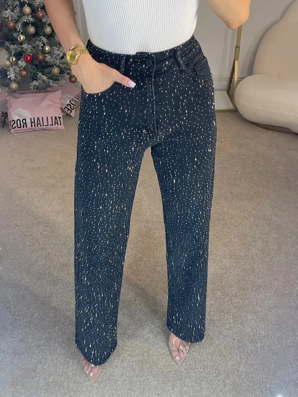 Miniatura: Calça Jeans Diamonds 