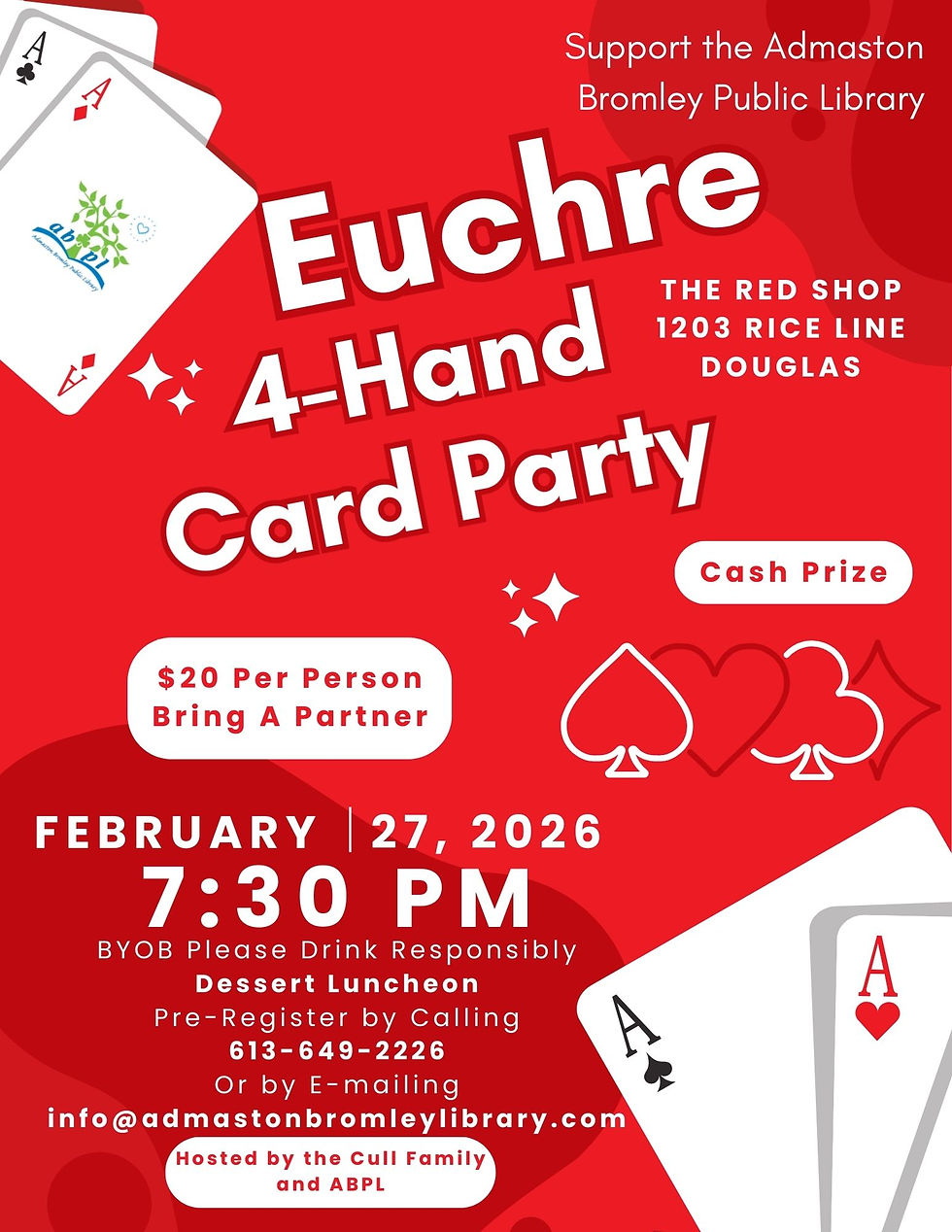 Admaston/Bromley Library Fundraiser