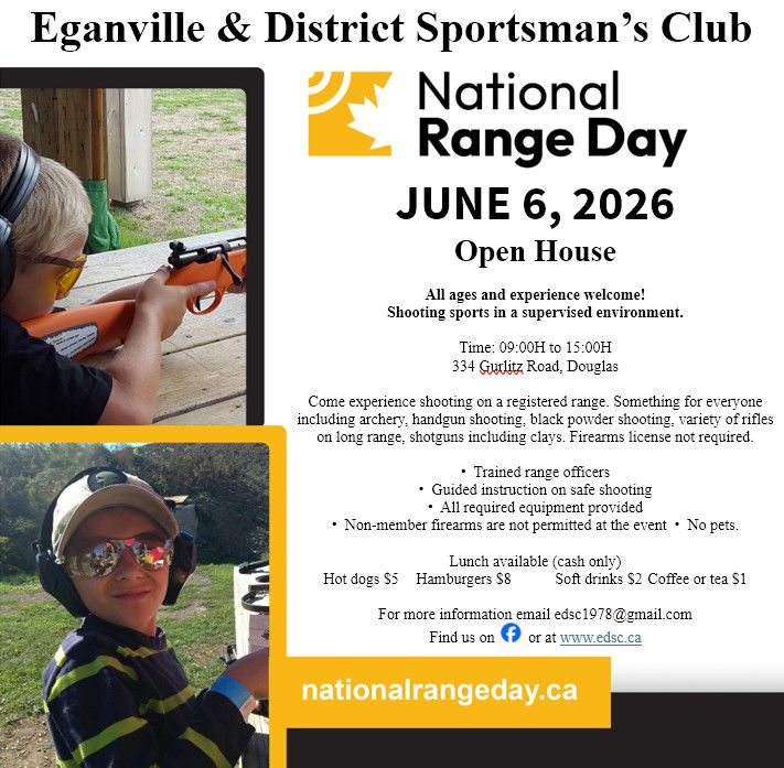 National range day - Eganville and District Sportsman's Club
