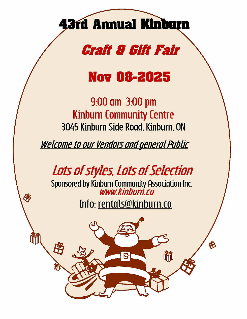 Kinburn Annual Craft & Gift Fair