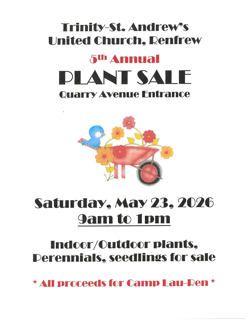 Plant Sale - Trinity-St. Andrew’s United Church