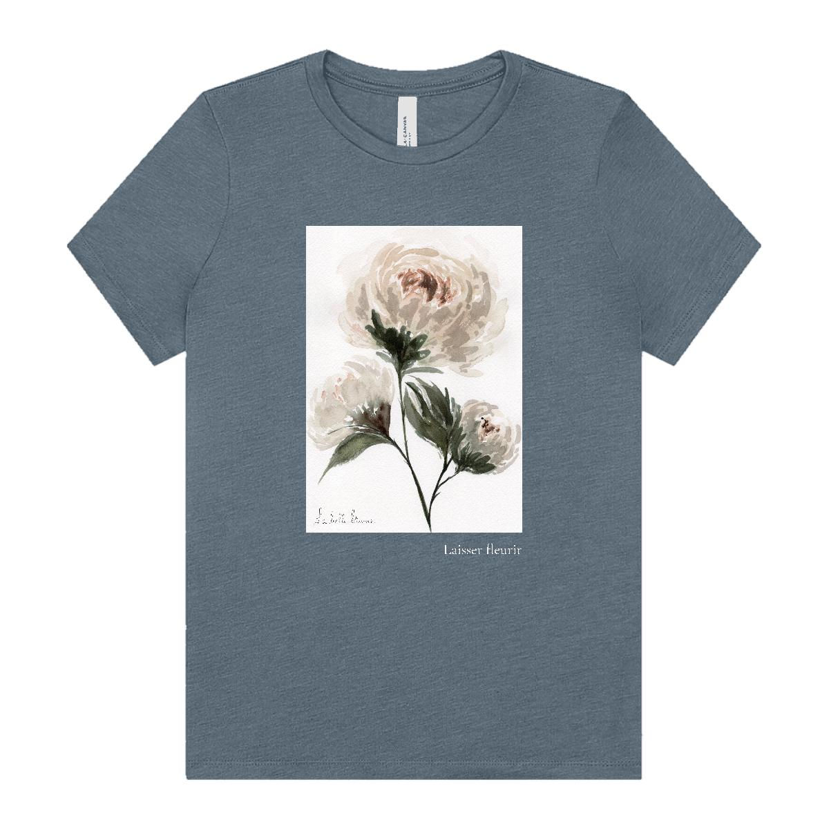 T-shirt - Laisser fleurir | Fluide