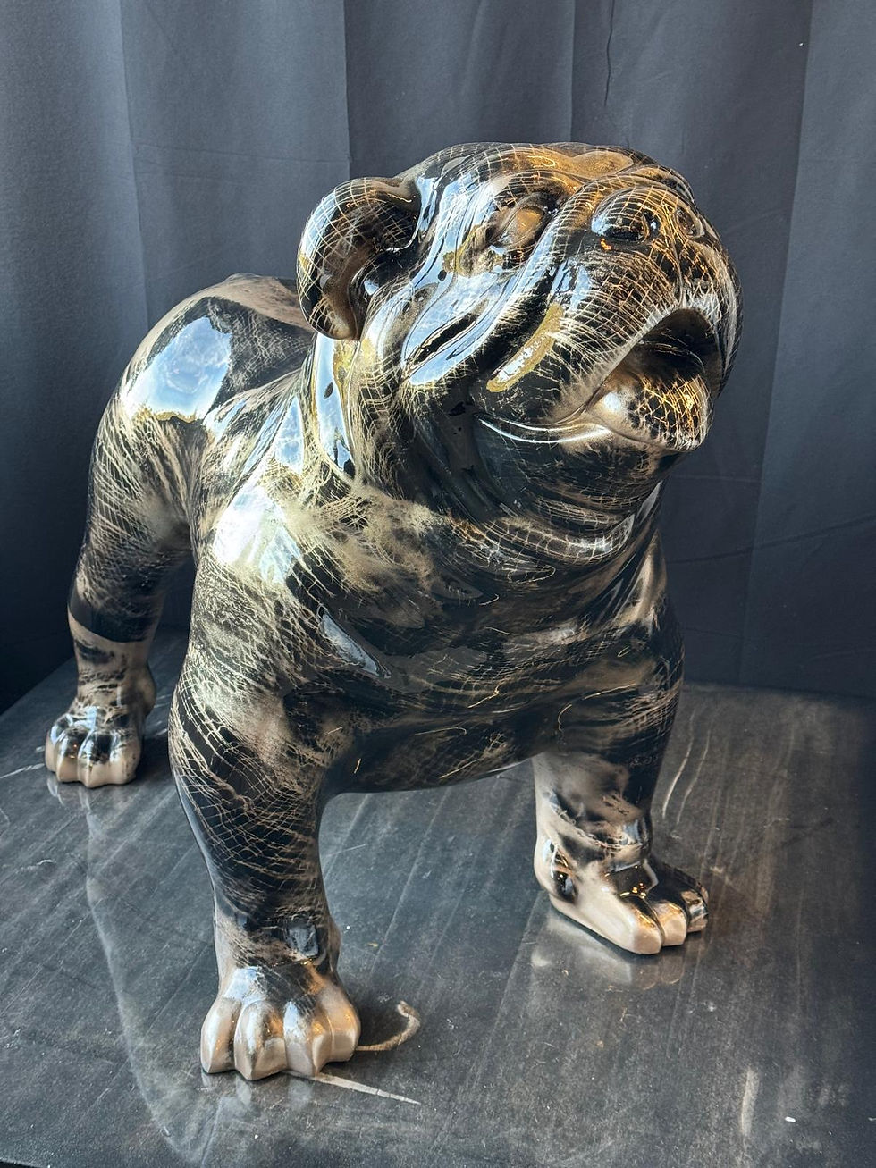 Keramik English Bulldog
