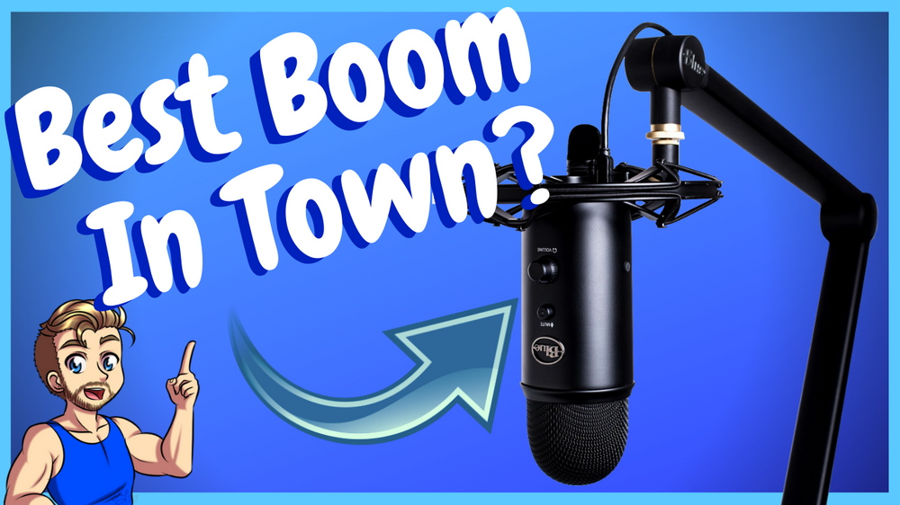 Boom Live Streaming Best Boom Arm For Streaming? Blue Compass Review!