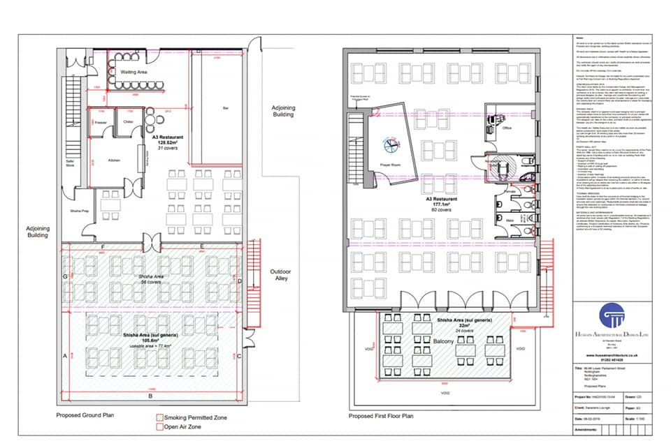 Shisha Lounge Planning Approval