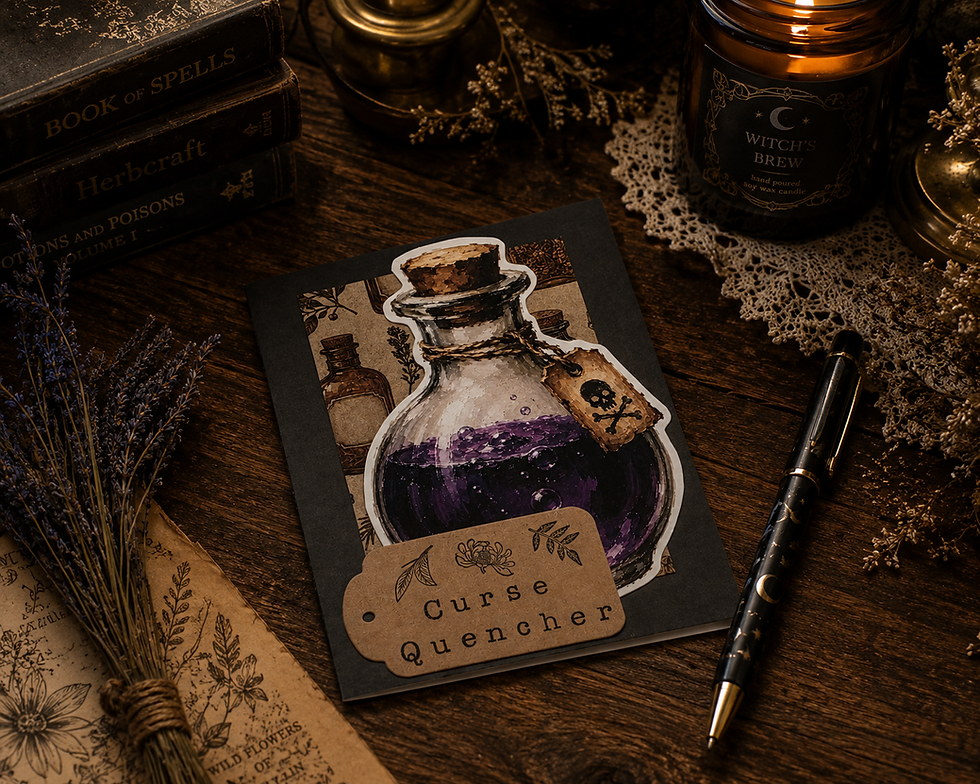Thumbnail: Funny Witch Halloween Card