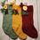 Thumbnail: Handmade Knit Christmas Stocking | Rustic Holiday Decor | Fruit & Pine Accent