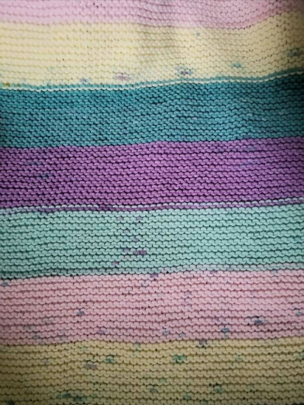 Thumbnail: Spring Striped Blanket