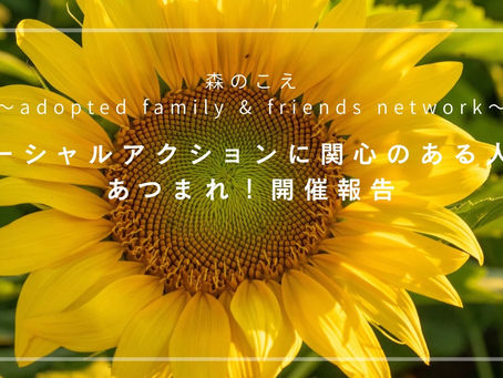 第二回ソーシャルアクションに関心のある人、あつまれ！の会を開催しました。