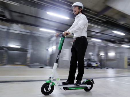 Pengendara skuter listrik di Jepang tak perlu lisensi