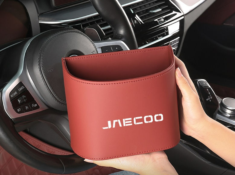 Organizador Lateral JAECOO J7/J8 – Porta Objetos e Lixeira Compacta Automotiva