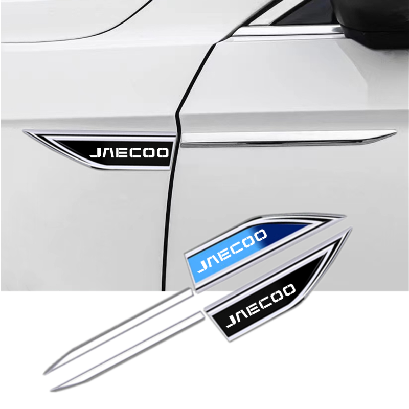 Emblema Lateral Metálico para JAECOO J7 J8 | Proteção e Estilo Exclusivo