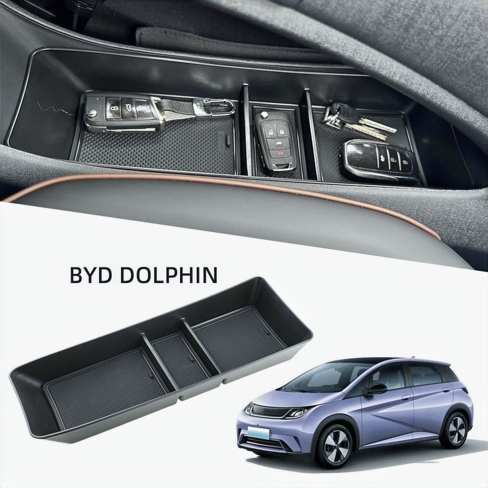 Organizador do Console Central para BYD Dolphin 2022 a 2025 | Porta-Objetos