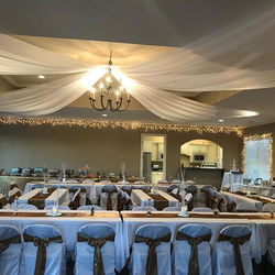 50th Birthday Bash!  Yes, We do drape to