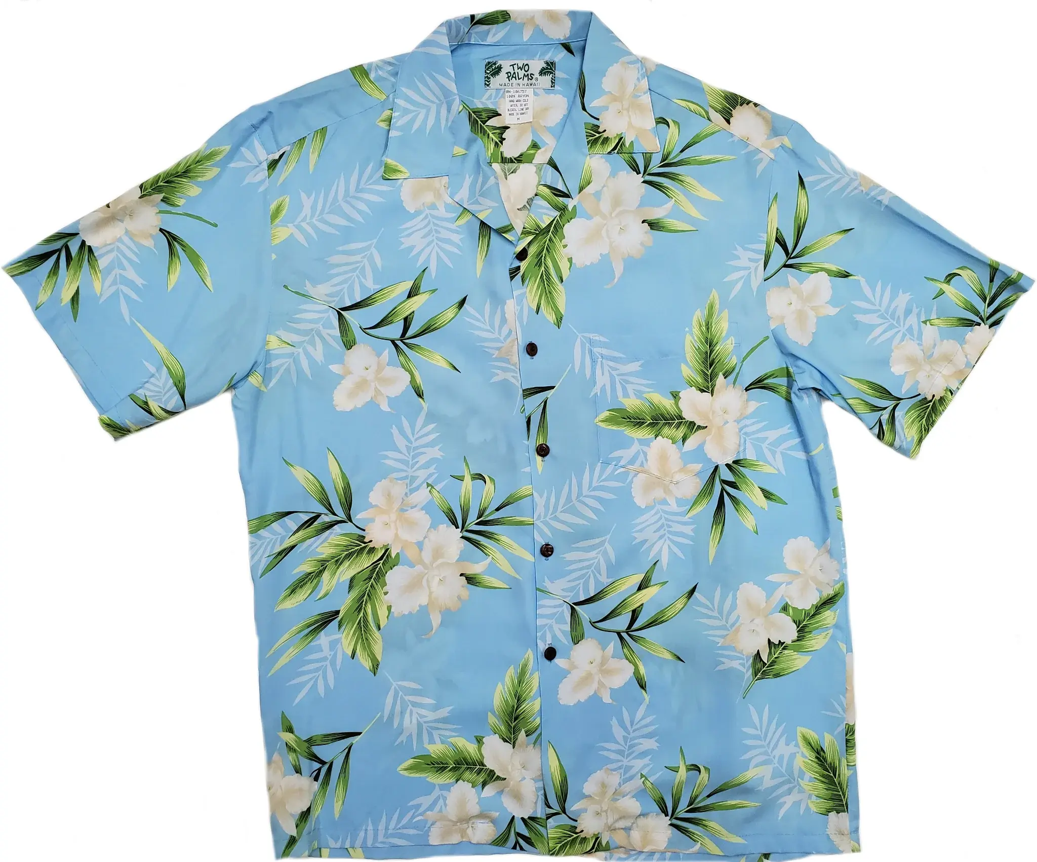 Orchid Fern Light Blue