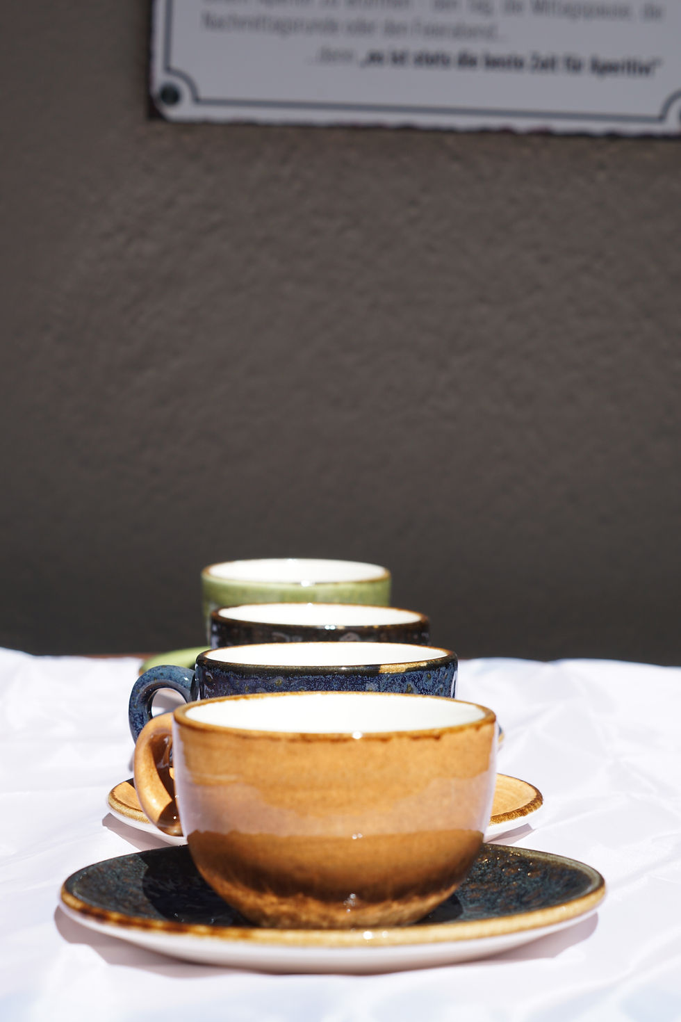 Miniaturbild: Cappuccino Tasse mit Untertasse