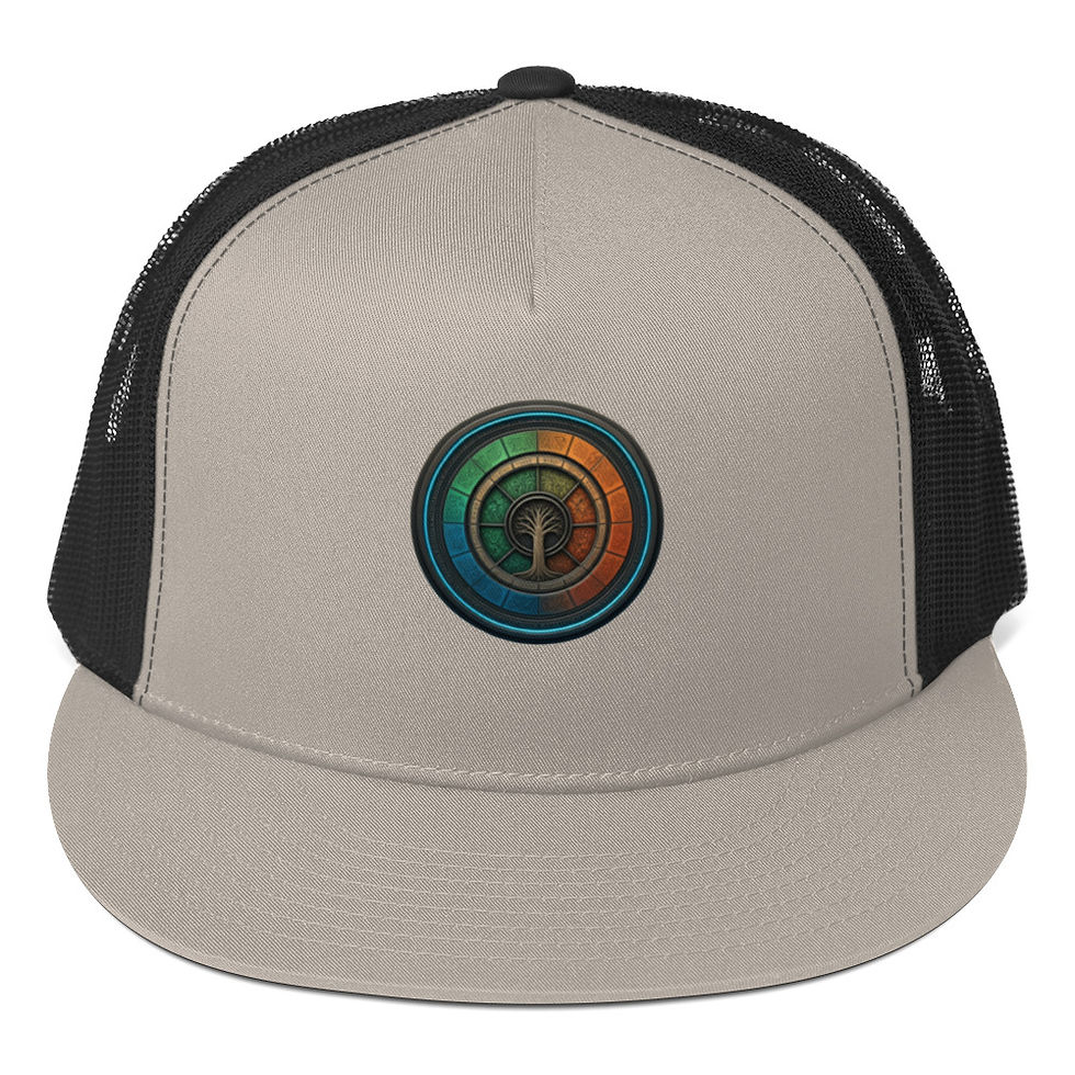 Thumbnail: Cap with colorful logo. Thinking Cap Co's unique design and style.