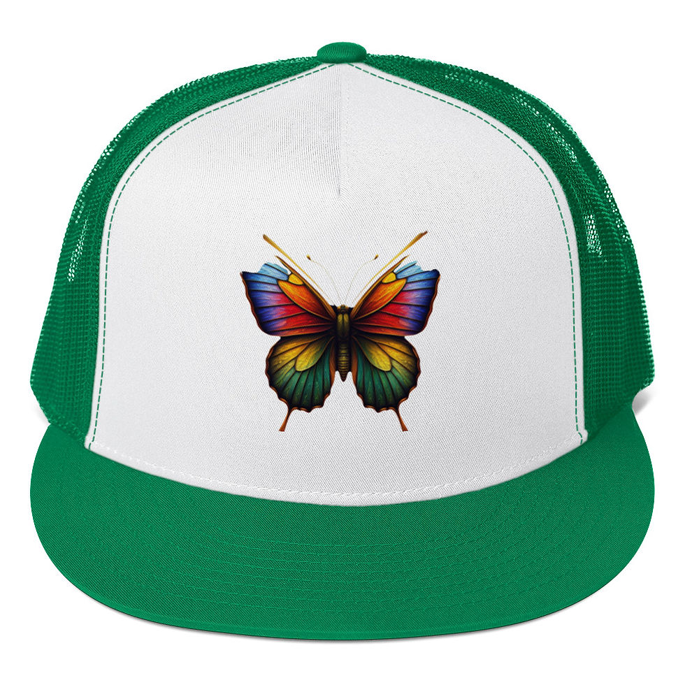 Thumbnail: Butterfly Trucker Cap