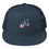 Thumbnail: Navy mesh cap with USA Fantasy Football Wizard and American flag design.