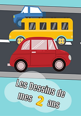 cahier à dessin garçon 2 ans voiture rouge bleu angelivre